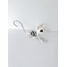 Crochet Cat Skeleton – Handmade Gothic Cat Plush