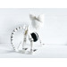Crochet Cat Skeleton – Handmade Gothic Cat Plush