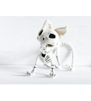 Crochet Cat Skeleton