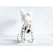 Crochet Cat Skeleton – Handmade Gothic Cat Plush