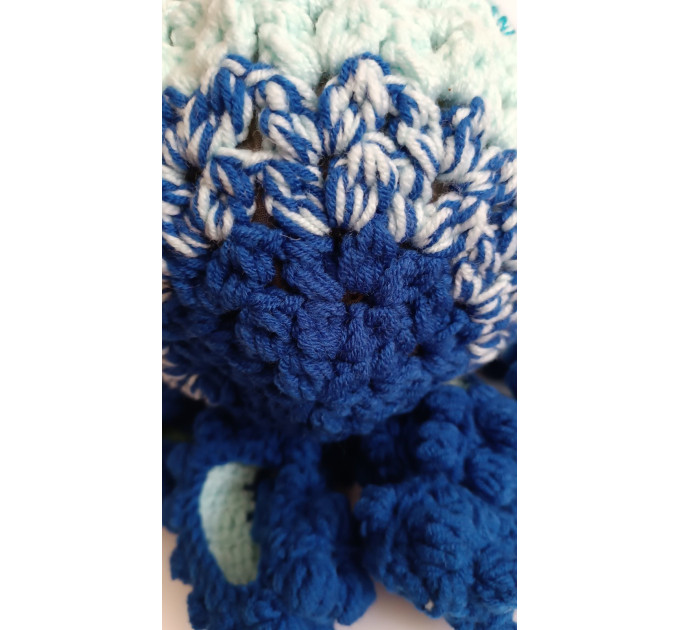 Handmade Crochet Octopus Hat