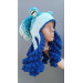 Handmade Crochet Octopus Hat