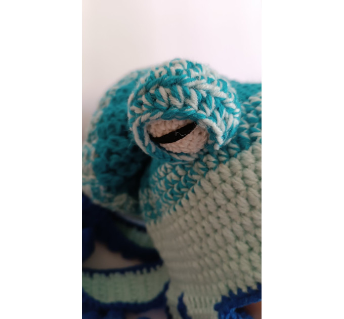 Handmade Crochet Octopus Hat