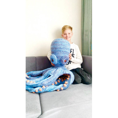 Handmade Crochet Octopus Plush Handmade Crochet Octopus Plush