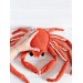 Large snow crab toy plush