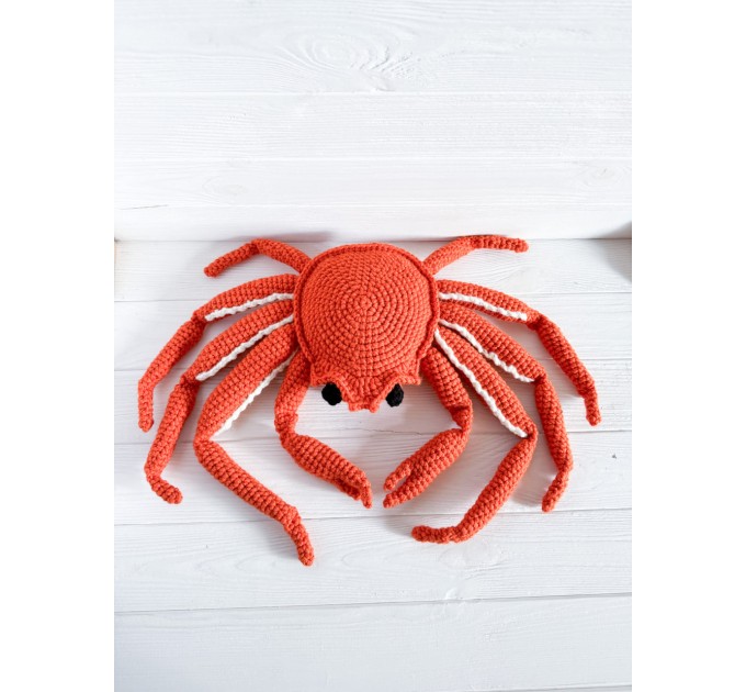 Large snow crab toy plush