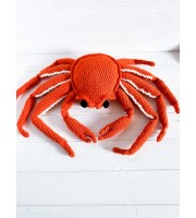 Large snow crab toy plush