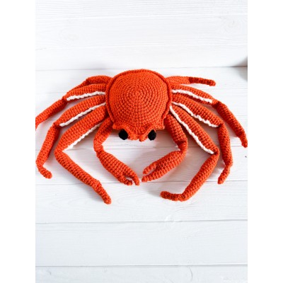 Large snow crab toy plush