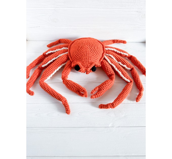 Large snow crab toy plush