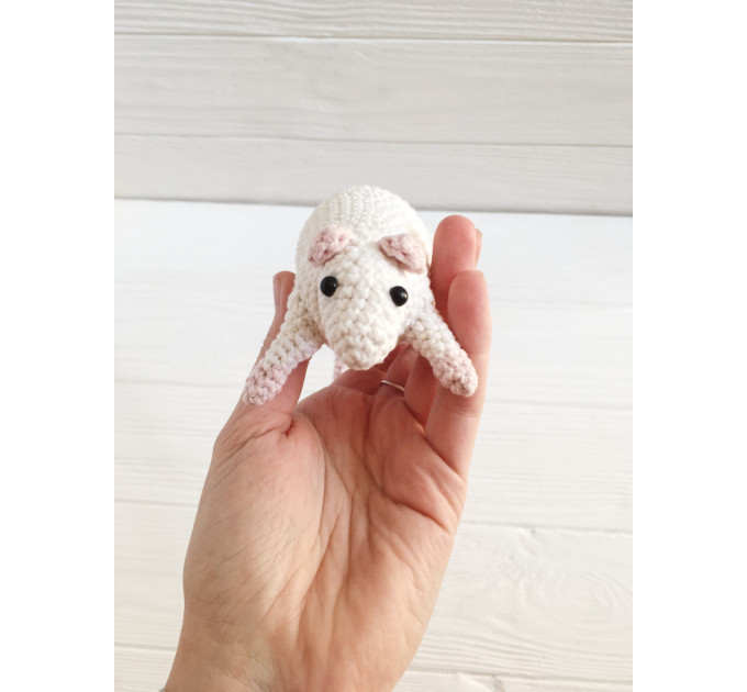 Plush rat with nuts
