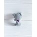 Plush sphynx cat grey