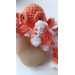 Small stuffed octopus orange