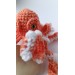 Small stuffed octopus orange
