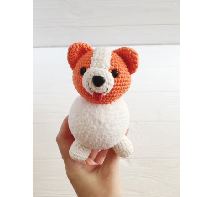 Stuffed corgi dog