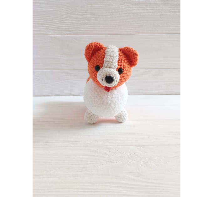 Stuffed corgi dog