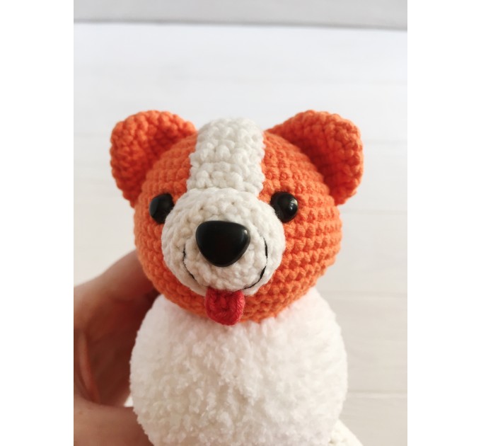 Stuffed corgi dog