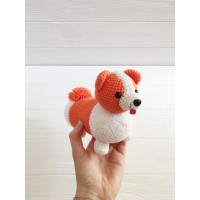 Stuffed corgi dog