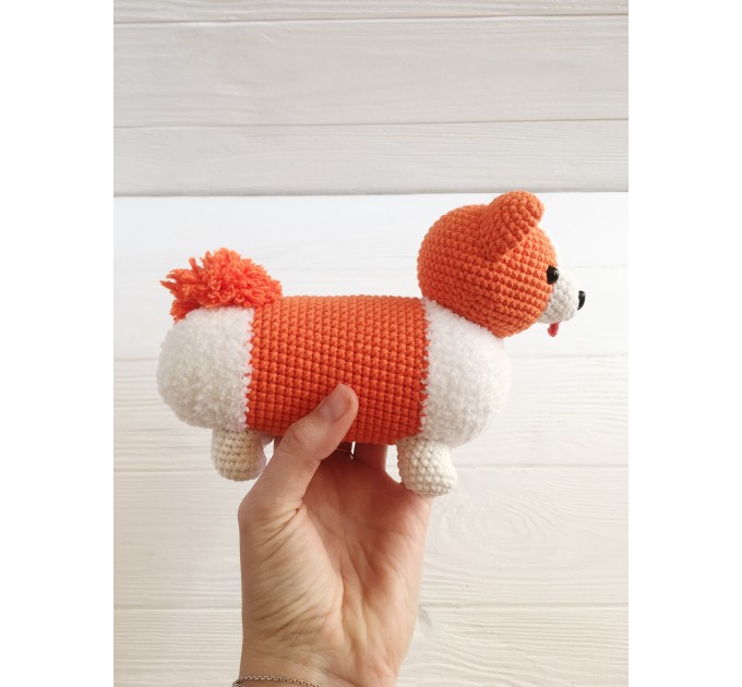 Stuffed corgi dog