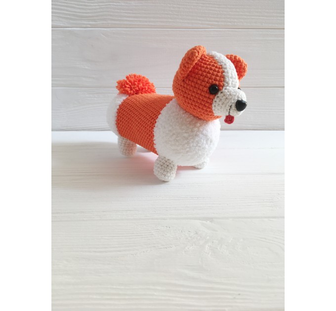 Stuffed corgi dog