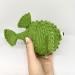 green puffer fish plush