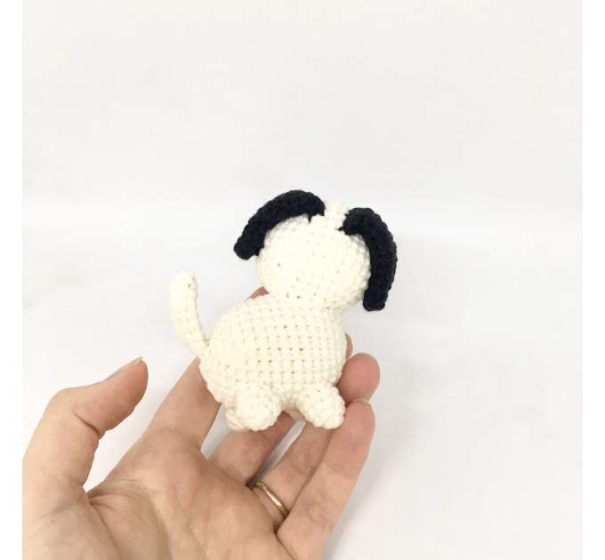 Pug dog keychain 