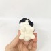 Pug dog keychain 