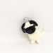 Pug dog keychain 