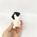 Pug dog keychain 