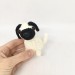 stuffed pug dog charm