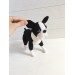 Stuffed boston terrier dog toy