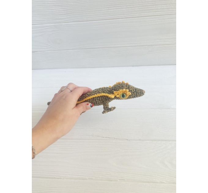 Handmade Crochet Lizard Plush
