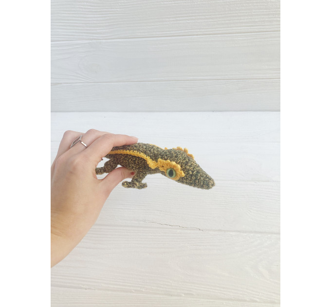 Handmade Crochet Lizard Plush