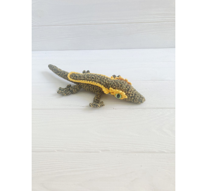 Handmade Crochet Lizard Plush