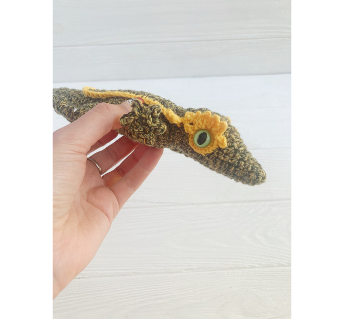 Handmade Crochet Lizard Plush