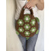 Handmade Crochet Turtle Bag