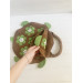 Handmade Crochet Turtle Bag