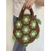Handmade Crochet Turtle Bag