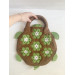 Handmade Crochet Turtle Bag