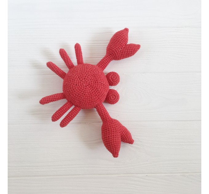 Stuffed crab toy