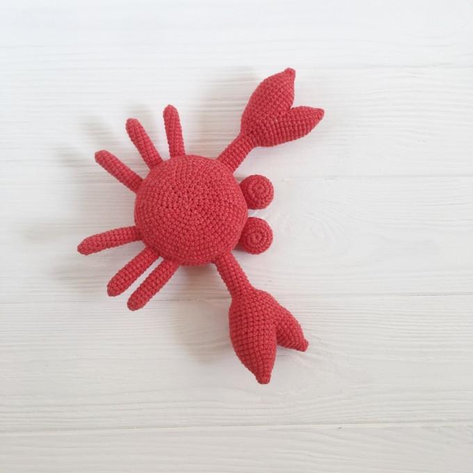 stuffed animal crab