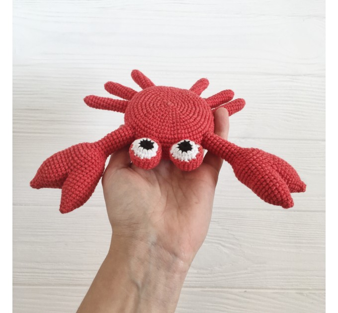 Stuffed crab toy