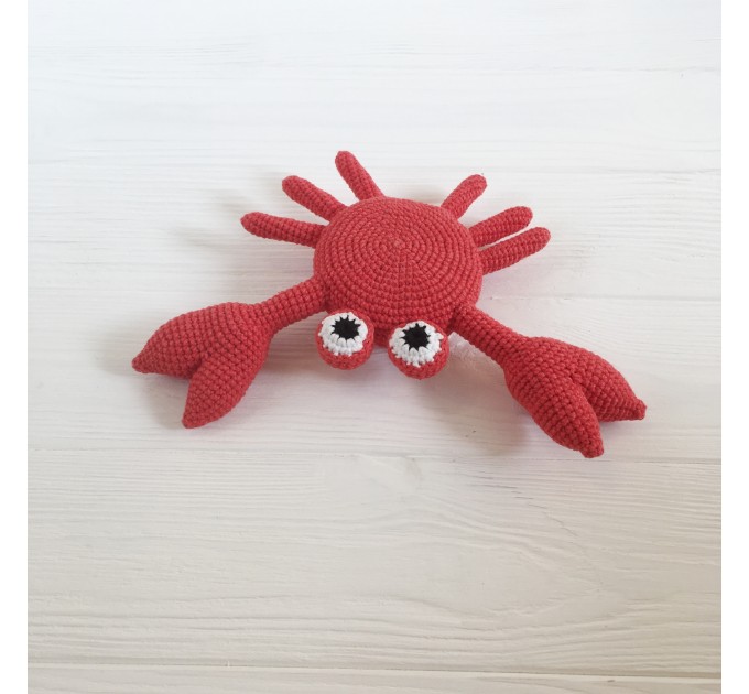 Stuffed crab toy