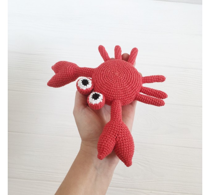 Stuffed crab toy