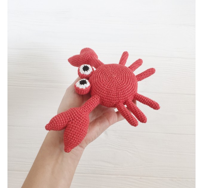 Stuffed crab toy