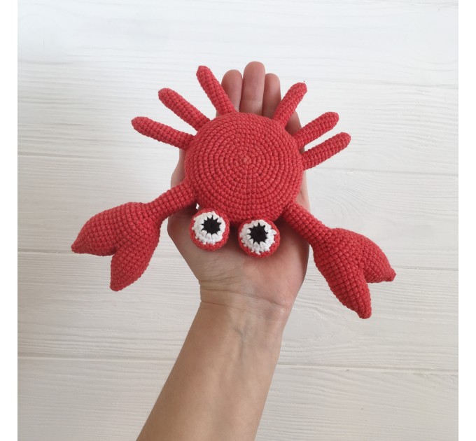 Stuffed crab toy