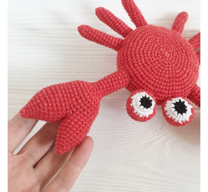 Stuffed crab toy