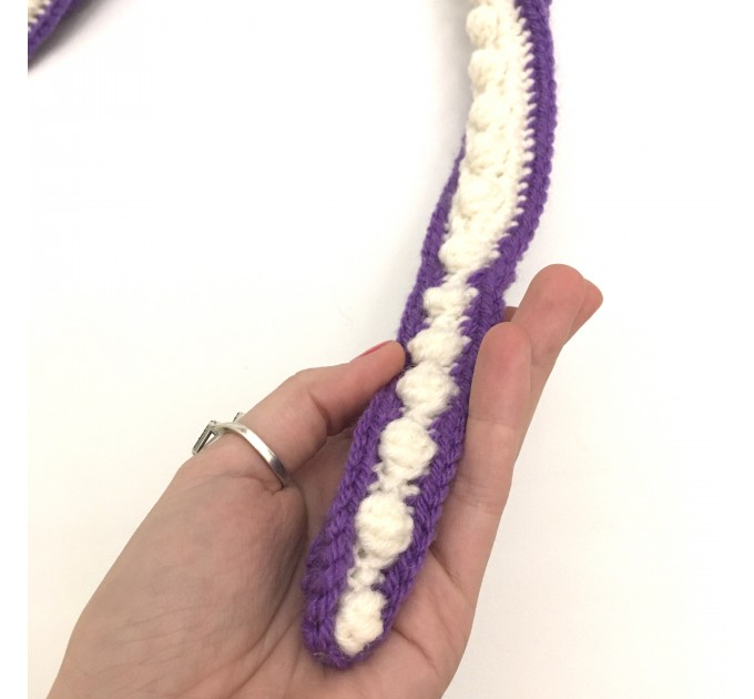 Large stuffed octopus purple