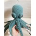 large teal octopus head