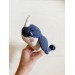 blue narwhal plush