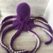 purple octopus lover gift 